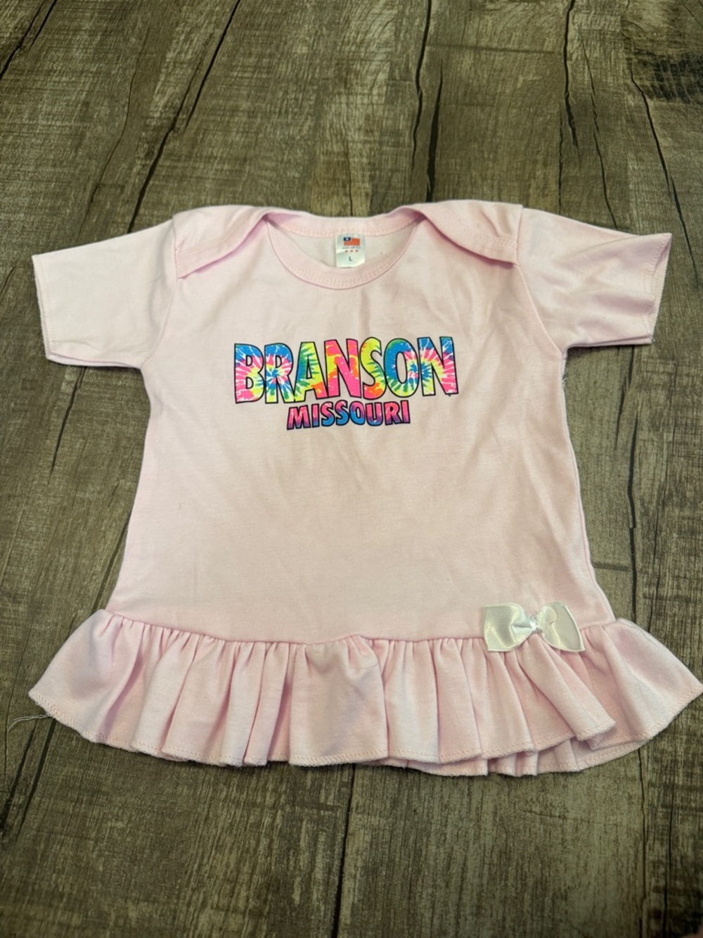 10/$10 Branson Missouri Pink Ruffle Baby Dress size 3T